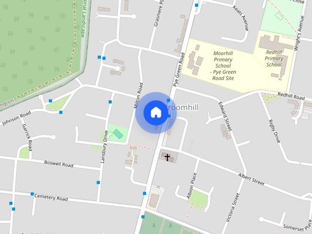 Pye Green Road, Cannock, WS11