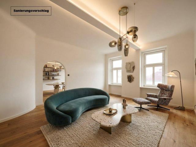 Q18+ 3 Zimmer voller Möglichkeiten – Altbauwohnung zum Sanieren und Gestalten