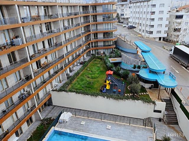 QADRAJ GÖZDAĞI RESİDENCE KORU VE DENİZ MANZARALI,TERASLI,1+1