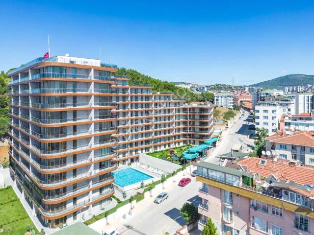 Qadraj Satış Ofisi Rezidans | Havuz Ve Peyzaj Manzaralı 3+1