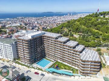Qadraj Rezidans | Deniz Ve Şehir Manzaralı 1+1 Kiralık Daire