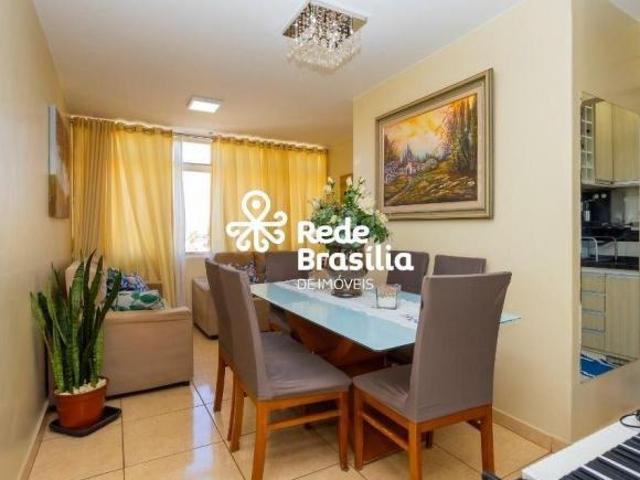 QI 8 | Apartamento vazado de 2 Quartos Armários planejados | Guará I