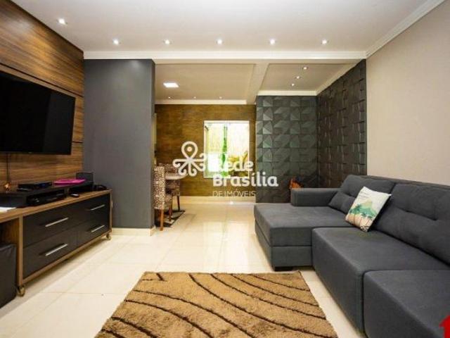 QN 7 | Casa 2 Quartos sendo 1 Suíte Aceita Financiamento e FGTS com 2 Vagas de Garagem Riacho