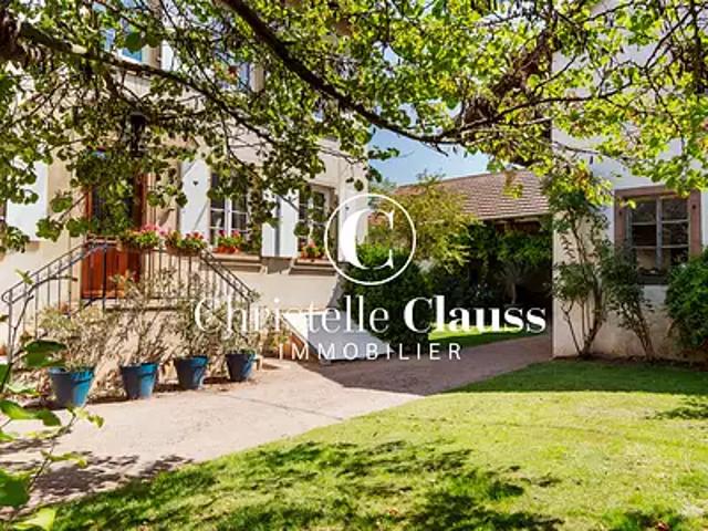 Quatzenheim 67117 Achat / Vente maison 9 pièces t9 jardin cave