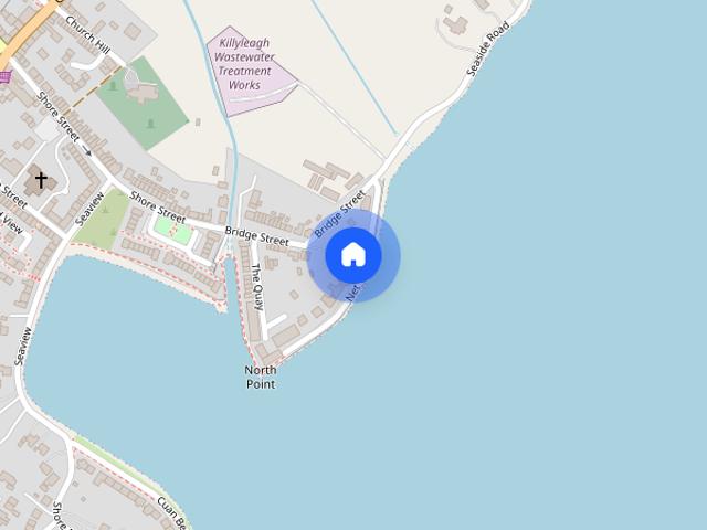 Quayside Nook on the shore of Strangford