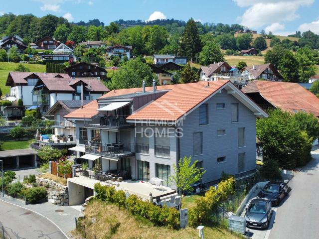 Quadratisch, Praktisch, Gut Gartenwohnung im Dorfzentrum
