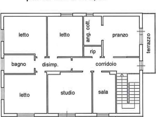 quadrilocale 137mq