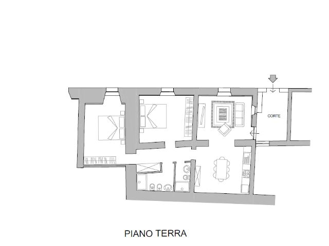Quadrilocale con terrazzo, Siena le scotte