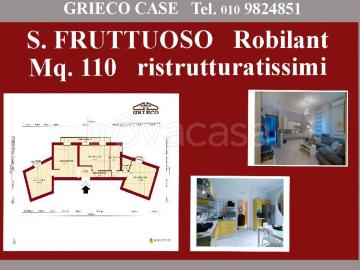 Quadrilocale in vendita a Genova via Marina di Robilant, San Fruttuoso