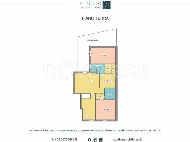 Quadrilocale in vendita a Pistoia via Campo Marzio, Centro città