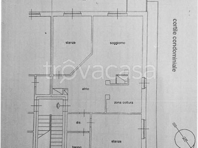 Quadrilocale in vendita a Trieste via Umberto Felluga, 51, San Luigi Rozzol