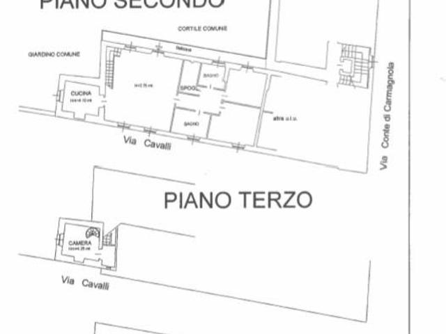 Quadrilocale via Conte di Carmagnola 24, Centro, Carmagnola