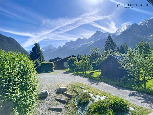 Quadruplex de 92 m² les houches avec vue sublime au calme 92m² Les Houches