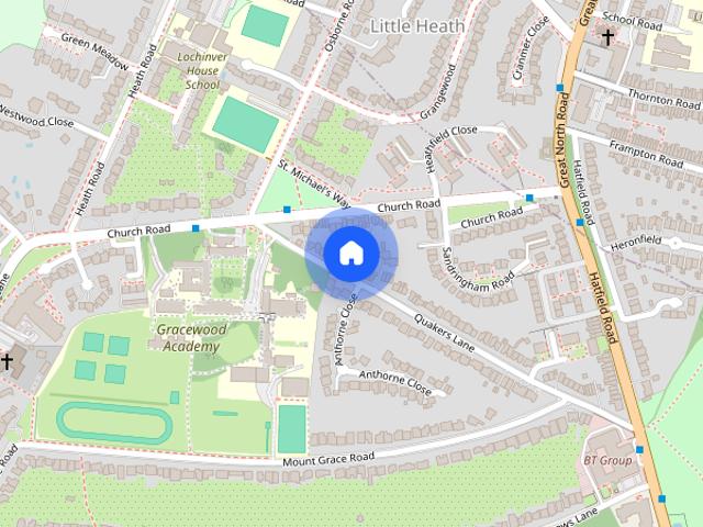 Quakers Lane, Potters Bar, EN6