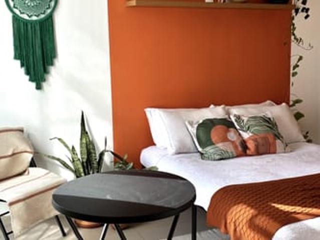 Quarto com terraço