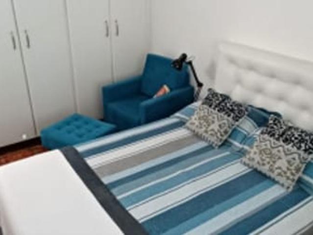 Quarto individual, mobiliado e com contas inclusas