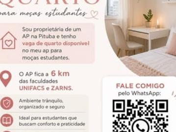 Quarto Mobiliado na pituba