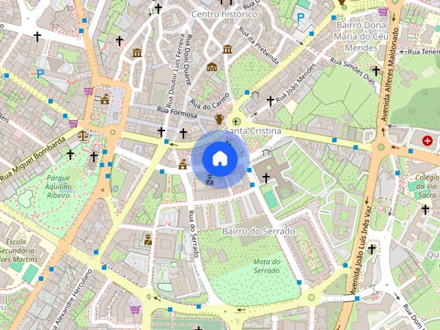 Quartos em Viseu rua Serpa Pinto em apartamento renovado