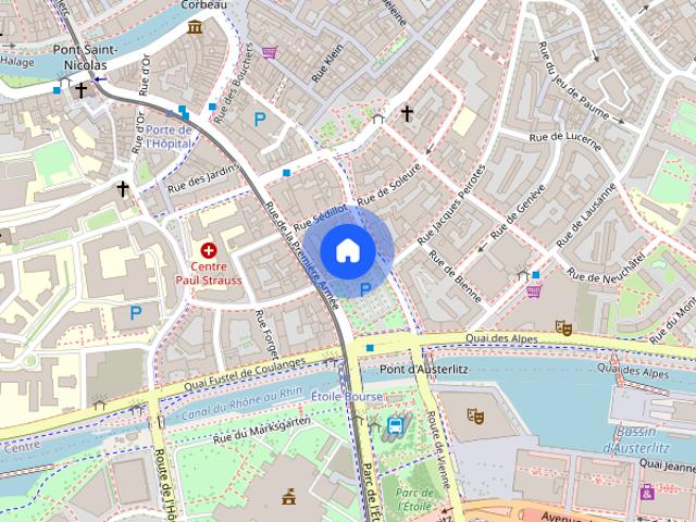 QUARTIER BOURSE 2P MEUBLE 39.52m²