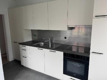 Quartier et petit locatif calmes, appartement de 3,5 pièces au rez supérieur