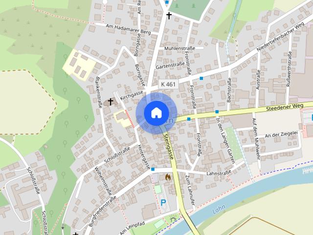 Quartier in den Schloßgärten. Traumhafte Wohnung in parkähnlichem Umfeld, 5 min. von Limburg