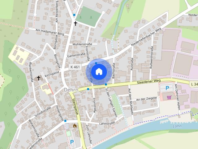 Quartier in den Schloßgärten. Traumhafte Wohnung in wunderschöner Aussichtslage 5 min. von Limburg