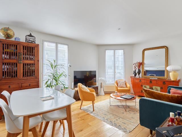 QUARTIER JOURDAIN Paris 19 vente appartement 3 pièces
