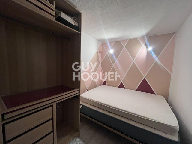 QUARTIER LA VALSIERE: T1 BIS MEUBLE 31.54 m2 + BALCON + PARKING