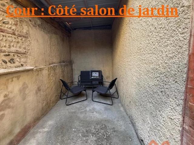 Quartier Marengo / Jolimont Studio meublé de 22 m² avec cour att