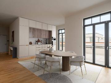 Quartier Neue Liebe 3 Zimmer Penthousewohnung