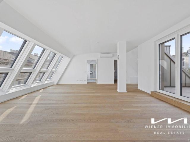 Exklusive 3 Zimmer Dachgeschoßwohnung mit 3 Terrassen, Erstbezug im 1040 Wien