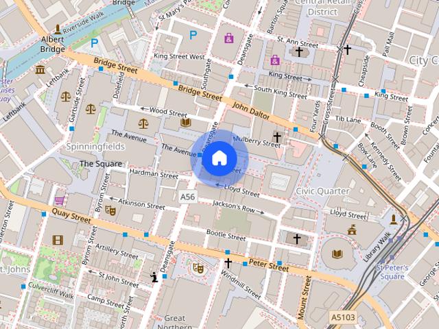 Queen Street, Manchester, Greater Manchester, M3