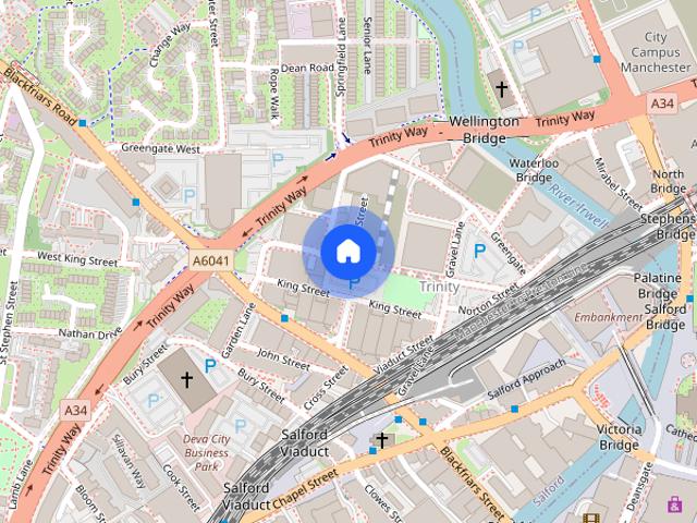 Queen Street, Salford, Greater Manchester, M3