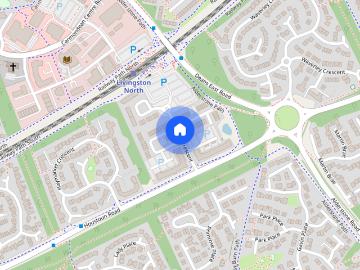 Queens Crescent, Livingston, West Lothian, EH54