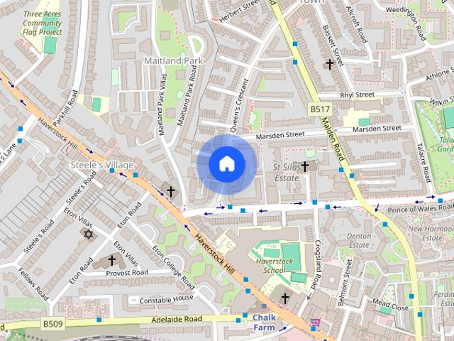 Queens Crescent, NW5, Belsize Park, London, NW5