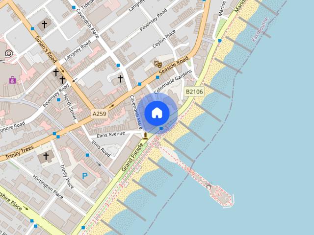 Queens Gardens, Eastbourne, BN21