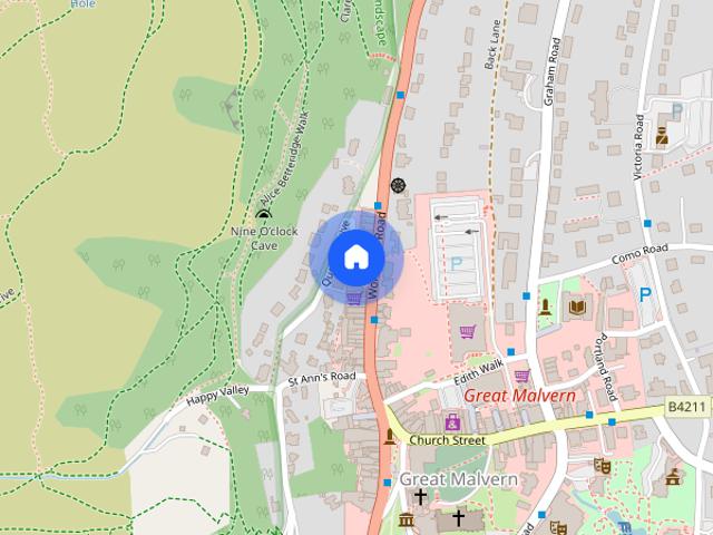 Queens Drive, Malvern, Worcestershire, WR14 4RE