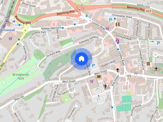 Queens Road, Elizabeth Place, RH19