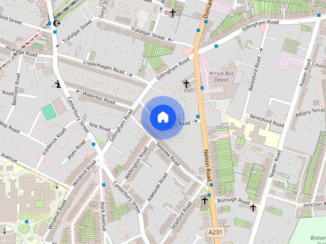 Queens Road, Gillingham, Kent, ME7