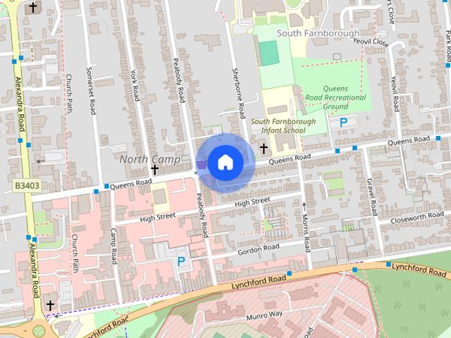 Queens Road, North Camp, GU14