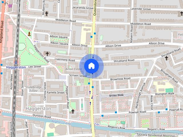 Queensbridge Road, London, UK, E8