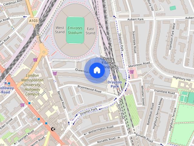 Queensland Road, Islington, London, N7