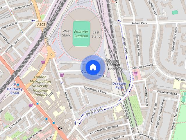 Queensland Road, Islington, London, N7