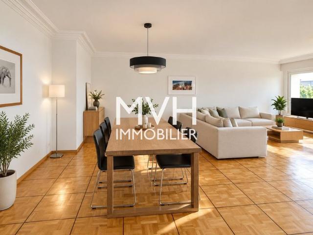 Quiet 6th floor furnished apartment with swimming pool