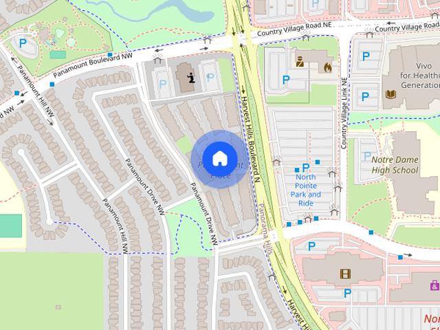 Quiet 2 bedroom condo in Panorama Hills NW