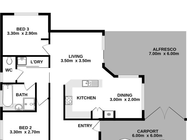 Quiet court location