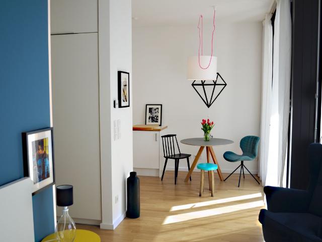 Quiet, fantastic studio, Berlin Amsterdam Apartments for Rent