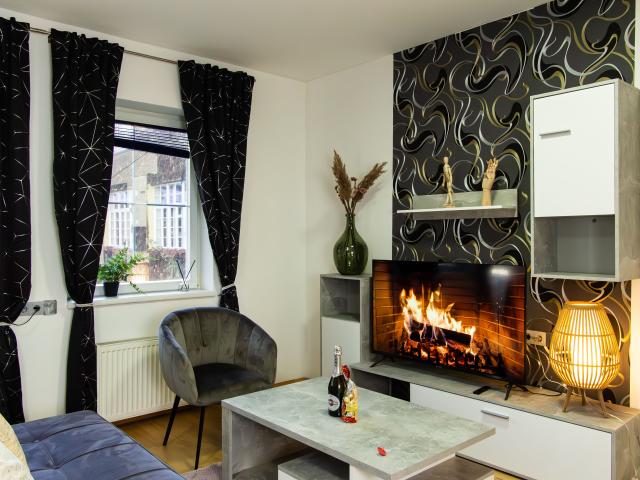 Quiet furnished apartment with AC, parking and terrace access in Vienna