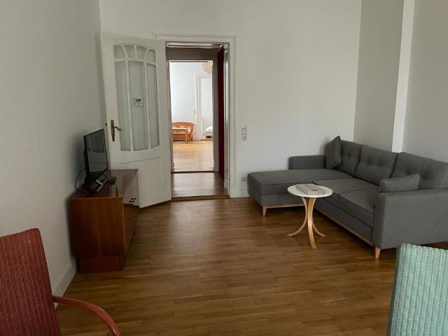 Quiet Gründerzeit apartment with balcony overlooking garden near Savignyplatz, Charlottenburg, Berlin Amsterdam Apartments for Rent