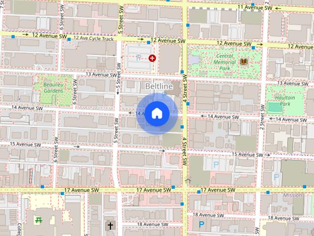 Quiet, low rise building located in the heart of Calgary's Downtown Beltline Area
